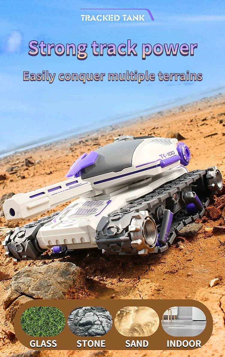 Child Water Bomb Tank Rc Car Kid Toy Gesture Induction 4Wd Radio Control Stunt Car Vehicle Drift Rc Toys with Light and Music