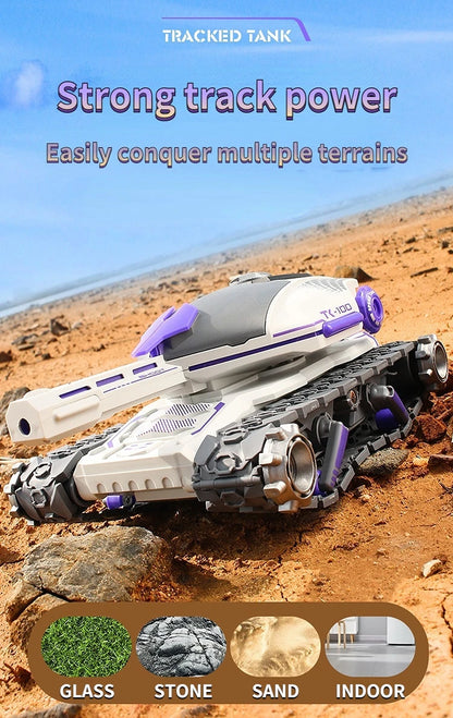 Child Water Bomb Tank Rc Car Kid Toy Gesture Induction 4Wd Radio Control Stunt Car Vehicle Drift Rc Toys with Light and Music