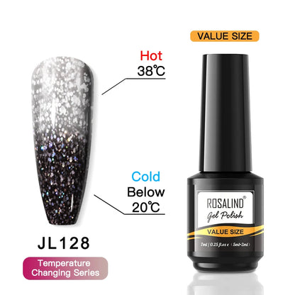 ROSALIND Gel Nail Polish Lamp All For Nails Art Manicure With Matt Base Top Coat Semi Permanant Gellak Nail Gel Polish Varnishes RAI-JL128