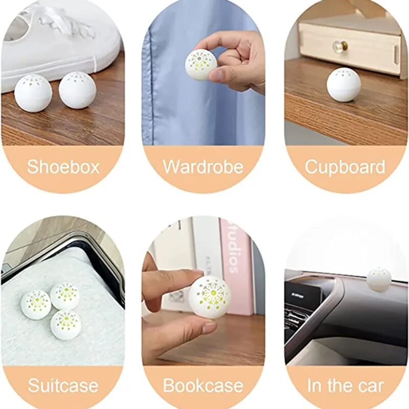 Shoes Deodorizer Freshener Balls Multifunction Shoe Closet Fresh Ball Footwear Care Tea Fragrance Wardrobe Deodorizer Freshener