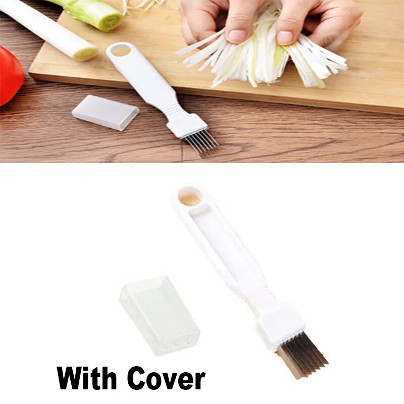 Sharp Stainless Steel Kitchen Onion Cutter Graters Multi Onion Garlic Chopper Knife Vegetable Tools Kitchen Gadgets Accessories A