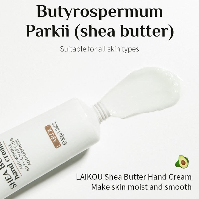 Shea Butter Hand Cream Replenish Moisturizing Anti Dryness Body Cream Soften Skin Anti Chapping Hand Care Cream 30g