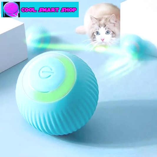 Smart Cat Toys Automatic Rolling Ball Electric Cat Toys Interactive For Cats Training Self-moving Kitten Toys Pet Accessories