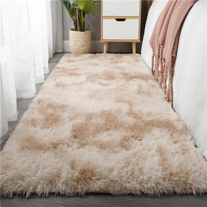 Soft Carpet for Living Room Plush Rug Fluffy Thick Carpets Bedroom Area Long Rugs Anti-slip Floor Mat Gray Kids Room Velvet Mats 3