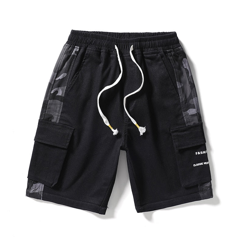 Summer Cargo Shorts Jeans Men New Hot Fashion Casual Denim Shorts Mens High Quality Brand Denim Shorts Black