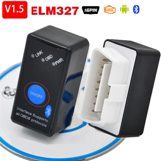 Super Mini ELM327 Bluetooth-compatible V1.5 Fast OBD2 Car Diagnostic Tool ELM 327 For Android/Symbian For OBDII Protocol#273998 | Auto Accessories | All categories, All products, Auto, Auto Accessories, Deals | FreeDropship