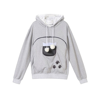 Sweatshirt Cat Lovers Hoodie Kangaroo Dog Pet Paw Dropshipping Pullovers Cuddle Pouch Sweatshirt Pocket Animal Ear Hooded Plus