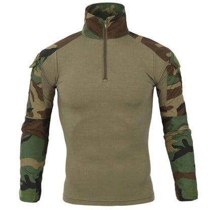 Tactical Camouflage Uniform Military Clothes Outdoor Army Filde Fight Combat Tops T Shirts Hiking Camping Cargo Pants Tracksuit jungle tops