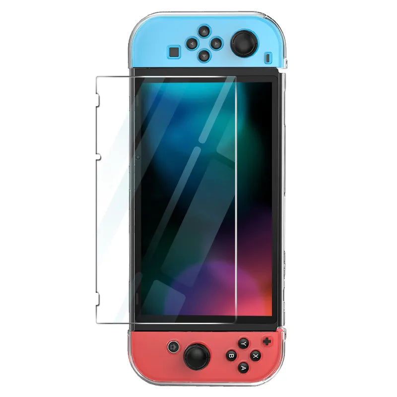 Tempered Glass Screen Protector Compatible-Nintendo Switc/ Switch Lite/ Switch OLED Hard Protector Film for Switch Game Console 1PC Switch