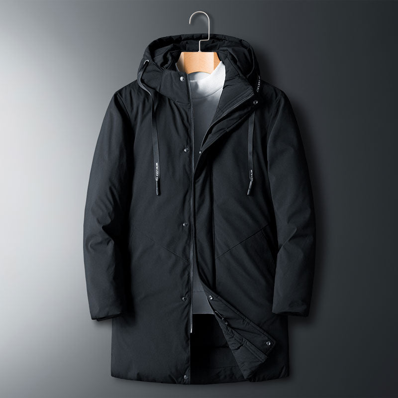 Thick Down & Parka Coat Oversize 6XL 7XL 8XL 2023 Brand Keep Warm Winter Men's Black Blue Red Padded Jacket MY166 1