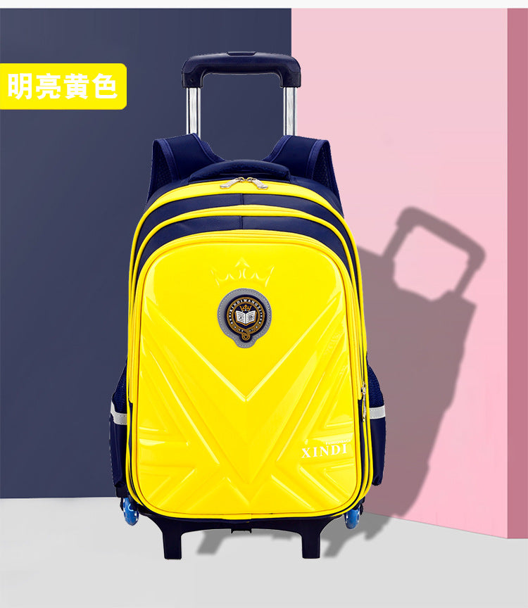 Trolley Children School Bags With Wheels Mochila Kids Backpack Trolley Luggage For Girls Boys backpack Escolar Backbag Schoolbag