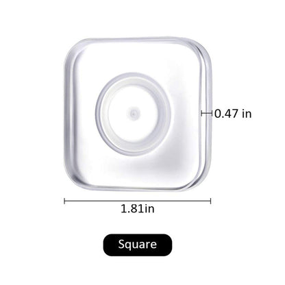 Universal Magic Nano Sticker Phone Stand Post Anywhere Wall Glass Car Wood Phone Holder Suit to iPhoneSamsung Strong Viscosity Square