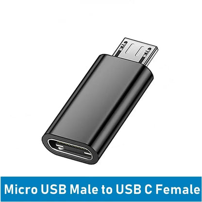 Universal OTG Type C Adapter USB C Male to Micro USB Female USB-C Converter for Macbook Samsung Note 20 Ultral Huawei Connector AD090