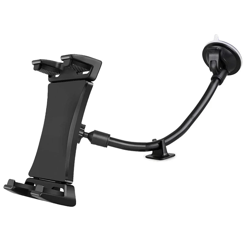 Universal Tablet Stand Long Arm Windshield Mobile Cellphone Car Mount Bracket Holder For 4-13.5 Inch iPhone iPad Pro Air GPS MP4