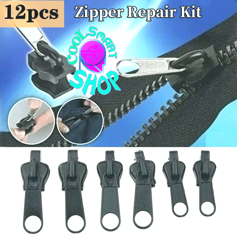 Universal Zipper Puller Head Instant Fix Zipper Repair Kit Replacement Zip Slider Teeth Rescue New Design Zipper DIY Sewing Tool