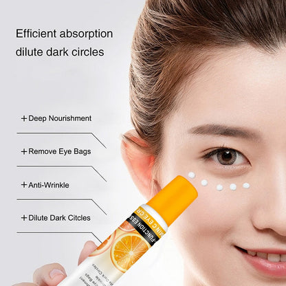 Vitamin C Face Serum Moisturizing Skin Mask Nicotinamide Improve Dullness Skin Facial Essence Eliminate Puffiness Eye Cream
