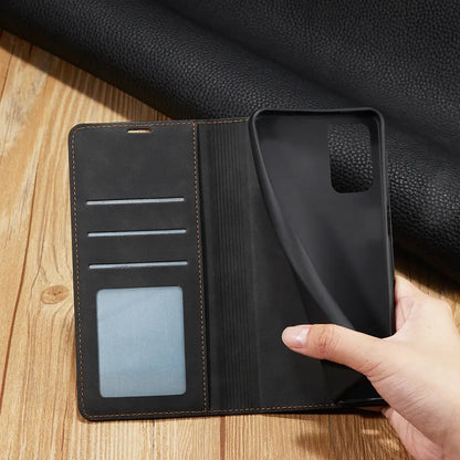 Wallet Flip Leather Case For Xiaomi Redmi 12C 10C 9A 9C 9T Note 12 Pro 12S 11 Pro 11S 10 Pro 9 Pro 8 Mi Poco X5 Pro 11T 12T Pro