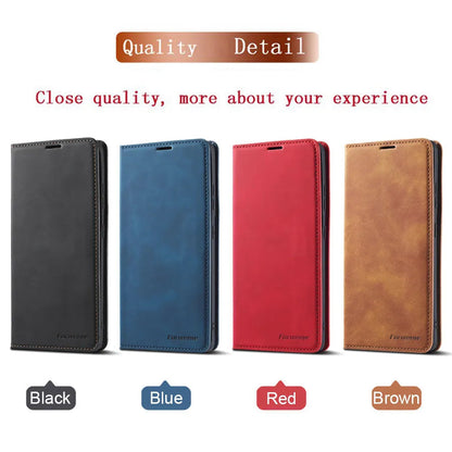 Wallet Flip Leather Case For Xiaomi Redmi 12C 10C 9A 9C 9T Note 12 Pro 12S 11 Pro 11S 10 Pro 9 Pro 8 Mi Poco X5 Pro 11T 12T Pro