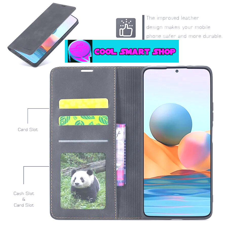 Wallet Flip Leather Case For Xiaomi Redmi 12C 10C 9A 9C 9T Note 12 Pro 12S 11 Pro 11S 10 Pro 9 Pro 8 Mi Poco X5 Pro 11T 12T Pro