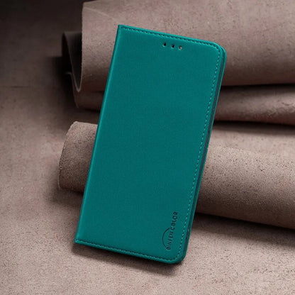 Wallet Magnetic Flip Leather Case For Xiaomi 13 Lite 12T 12 Lite 11T 11 Lite Poco X5 Pro F5 Pro X3 NFC Redmi 12 Note 12 11 Pro 9 Green