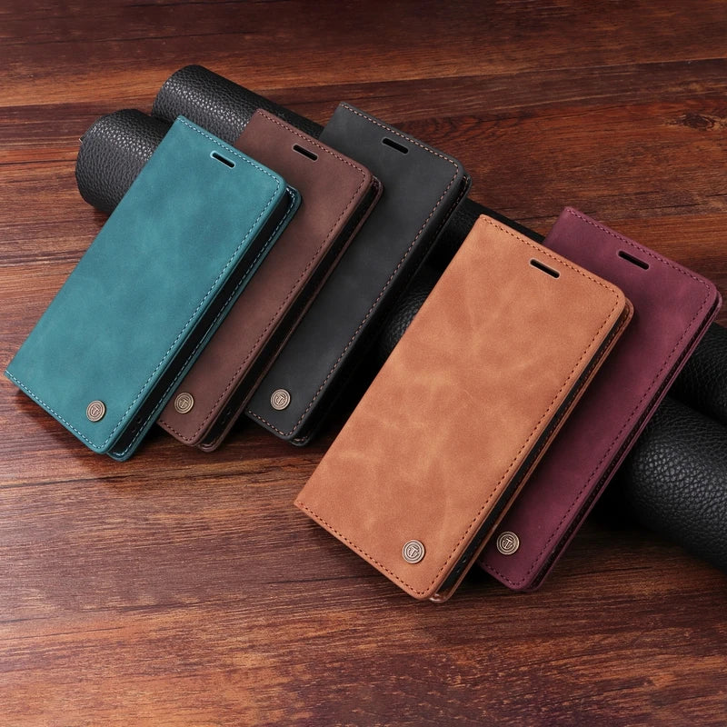 Wallet Magnetic Leather Case For Samsung Galaxy A73 A72 A71 A54 A53 A52 A51 A34 A33 A32 A23 A21S A14 A13 A12 A04 A8 2018 M13 M23