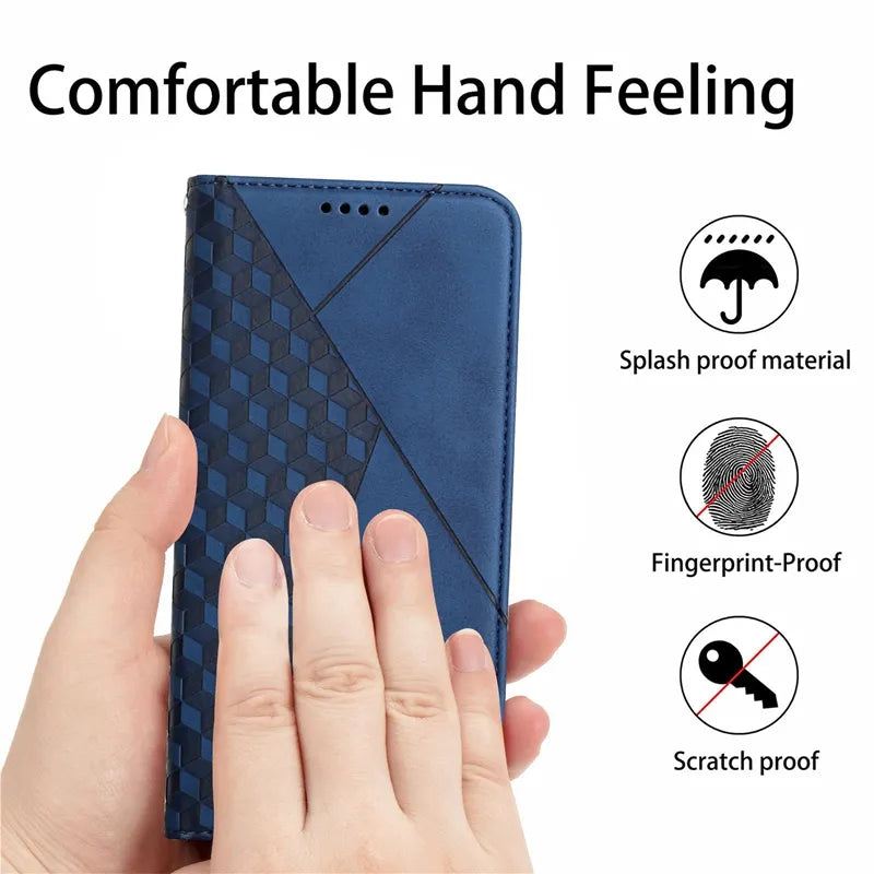 Wallet Magnetic Leather Case For Xiaomi 13 12T 11T Pro Redmi 12C 10C 9 Note 12 12S 12 Pro 11 Pro 10 10 Pro 9 Pro Poco X5 X3 NFC