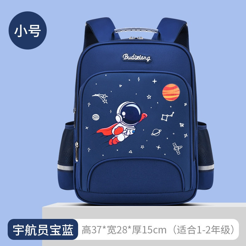 Waterproof Children School Bags For Boys Kids Backpack Orthopedic Backpack schoolbag Primary School backpack mochila small blue
