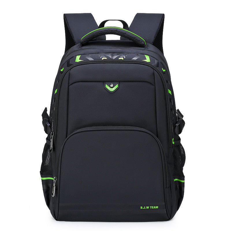 Waterproof Children school Backpack School Bags Boys kids Schoolbag primary School backpack Kids Book Bag mochila3-9 garde green