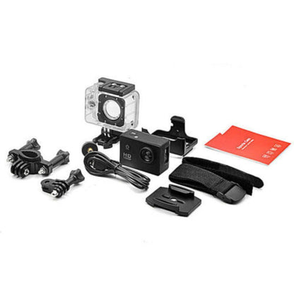 Waterproof HD 1080P Digital Video Camera - G22 COMS Sensor, Wide Angle Lens, Sports Camera for Swimming and Diving