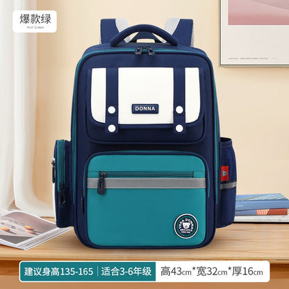 Waterproof children School Bags boys Girls primary school Backpacks kids book bag Schoolbag Orthopedic Backpack mochila infantil large green