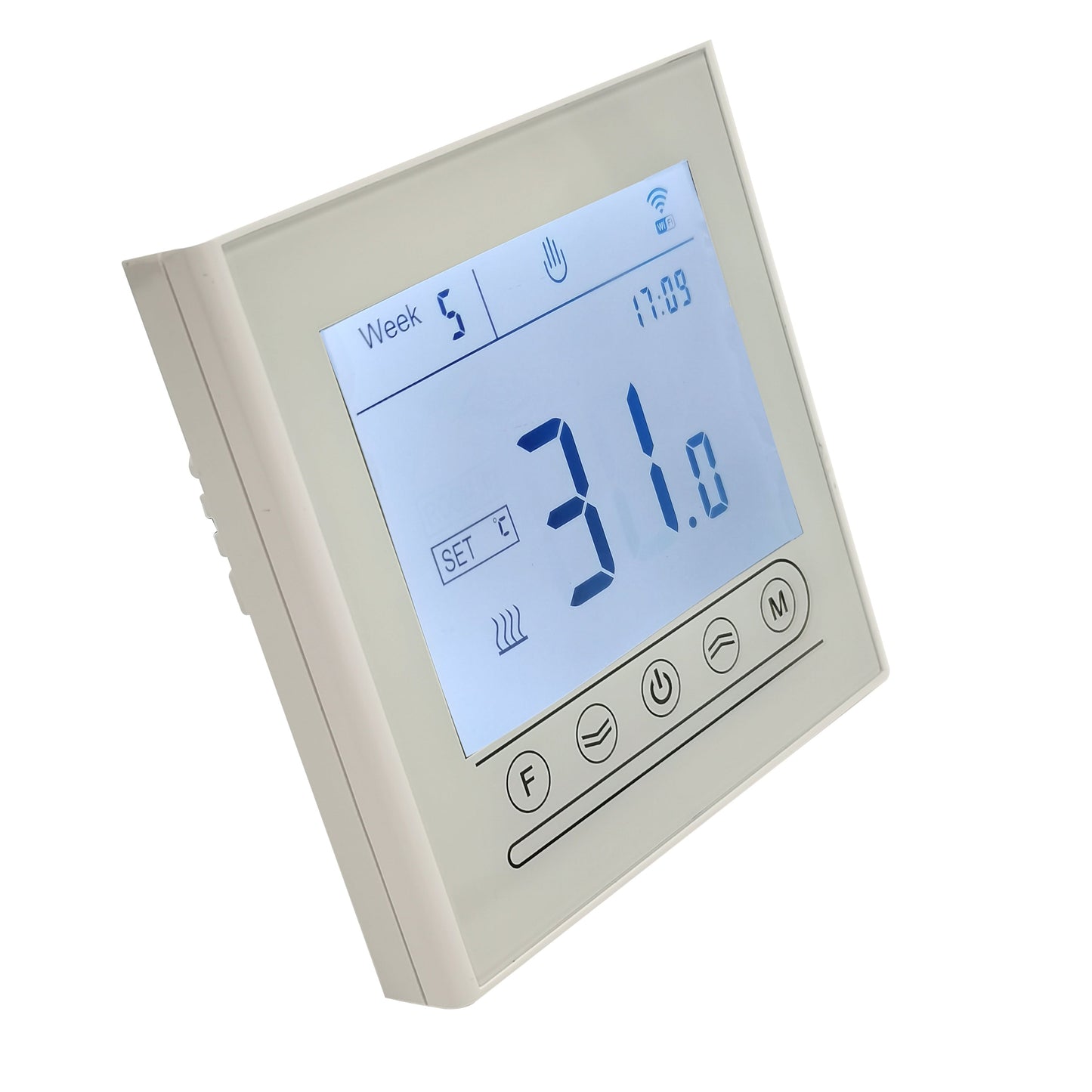 WiFi Smart Thermostat Touch screen Temperature controller for Water/Electric/Gas Boiler Works with Smart Home