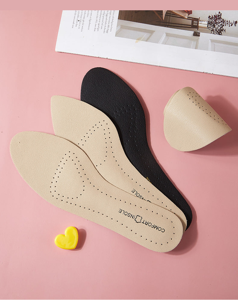 Women Sandal Insoles Antislip Soft Bottom Breathable Deodorzation High Heel Insoles High-heeled Shoes Sole Stickers Pad1Pair