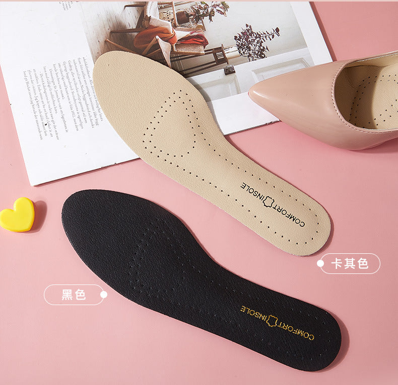 Women Sandal Insoles Antislip Soft Bottom Breathable Deodorzation High Heel Insoles High-heeled Shoes Sole Stickers Pad1Pair