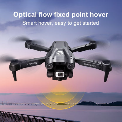 Z908 Pro Drone Professional 4K HD Camera Mini4 Dron Optical Flow Localization Three Sided Obstacle Avoidance Quadcopter Toy Gift