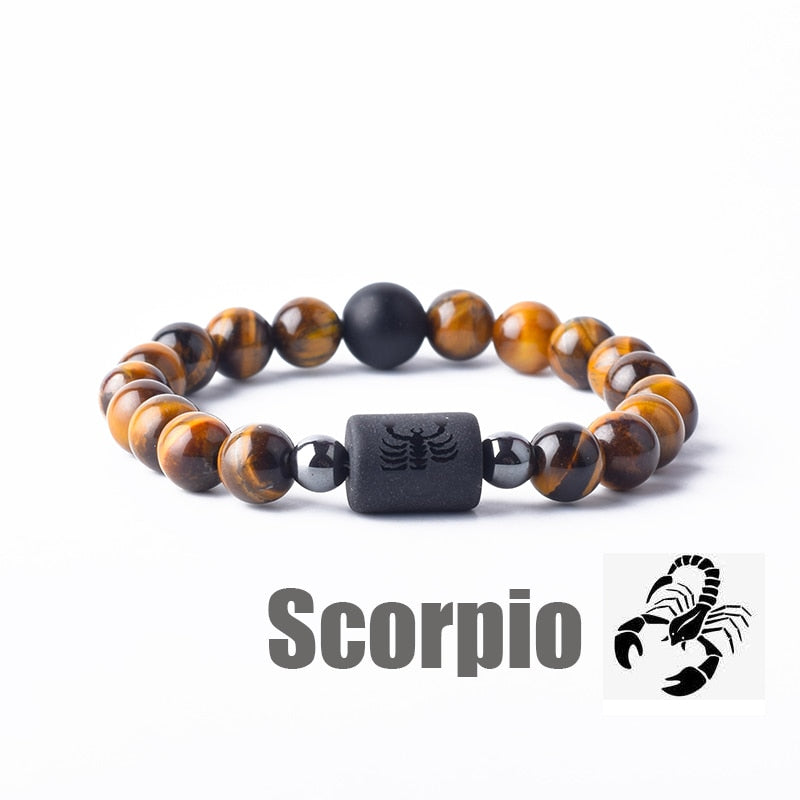 Zodiac Sign Bracelet - Cancer, Virgo, Leo, Libra, Friendship Gift