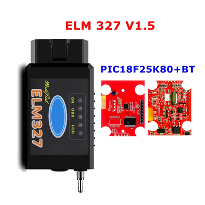 ELM327 USB PIC18F25K80 Chip with Bluetooth&WIFI for Ford HS CAN/MS CAN switch Forscan ELM 327 OBD2 Code Reader